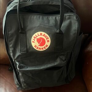 Fjallraven Kanken Black Backpack
